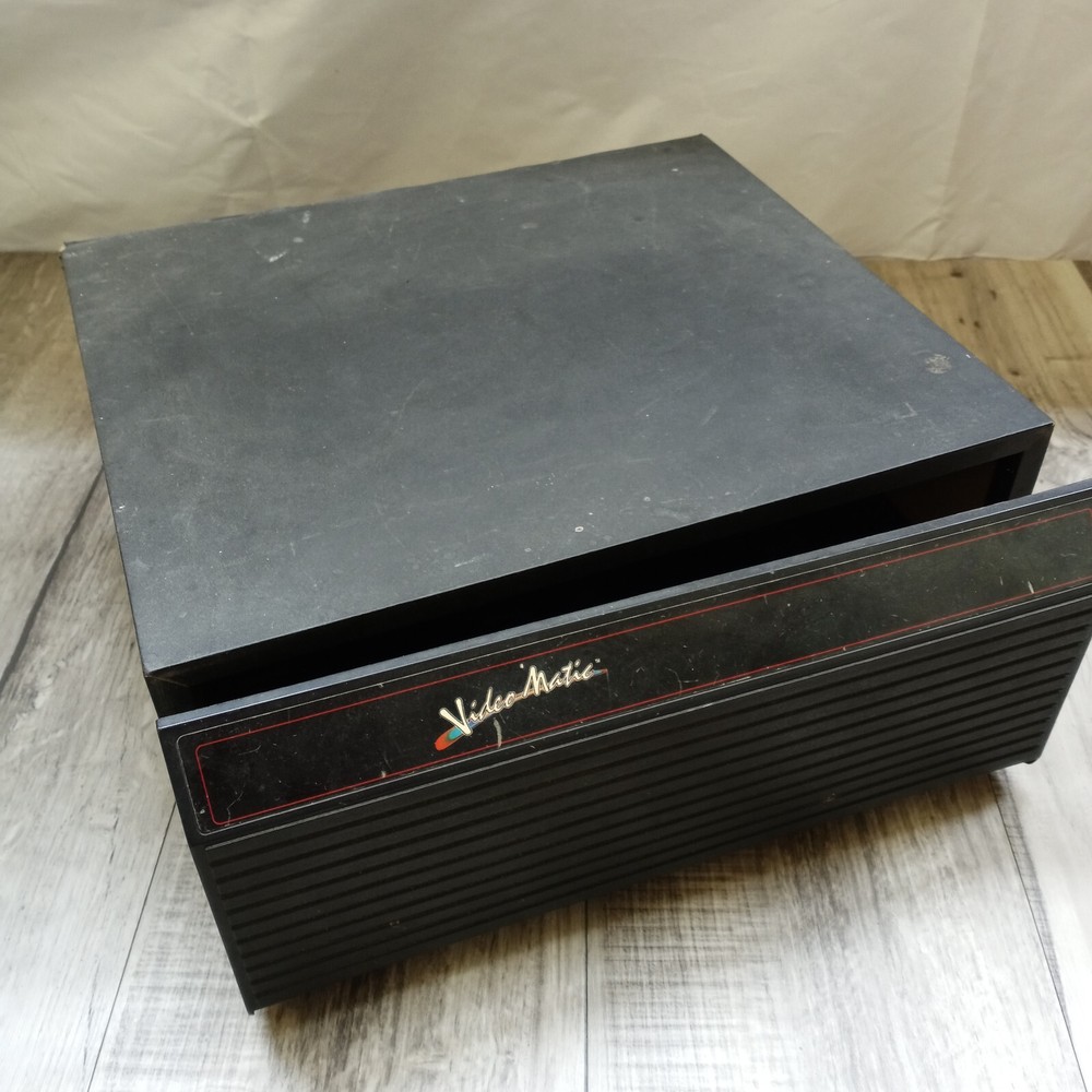Video Matic (1997) CD / PS1 Storage Unit W/Insert Tray