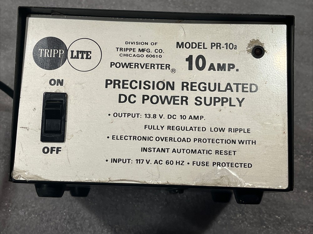 Tripp Lite PR-10A Precision Regulated DC Power Supply