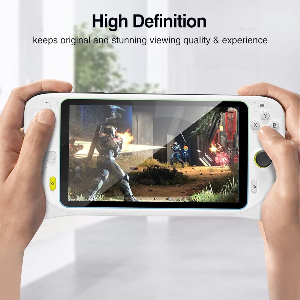 Tempered Glass Protector Set for Logitech G Cloud 7-Inch - 9H Scratch Resistance