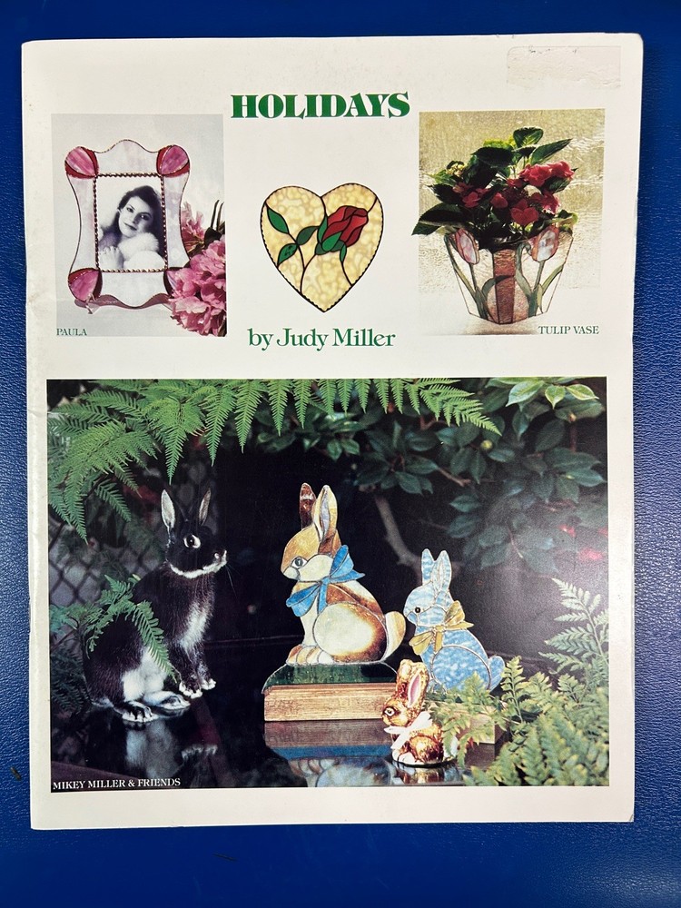 Holidays Judy Miller Stained Glass Pattern Book