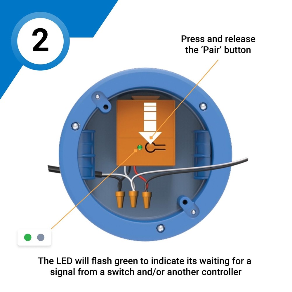 Levven Single-Pole Dimming Wireless Switch Kit - Decorator-Style Switch, Wire...