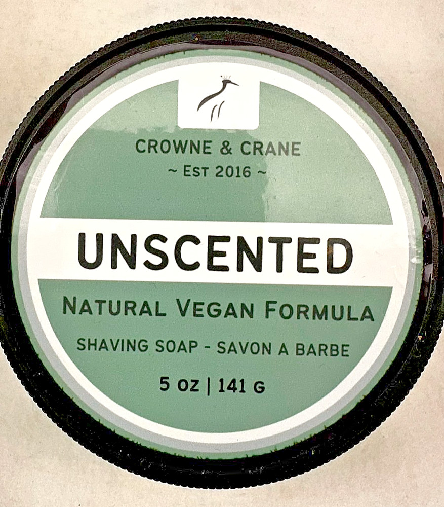 Crowne & Crane - Unscented - Shaving Soap & Aftershave Balm