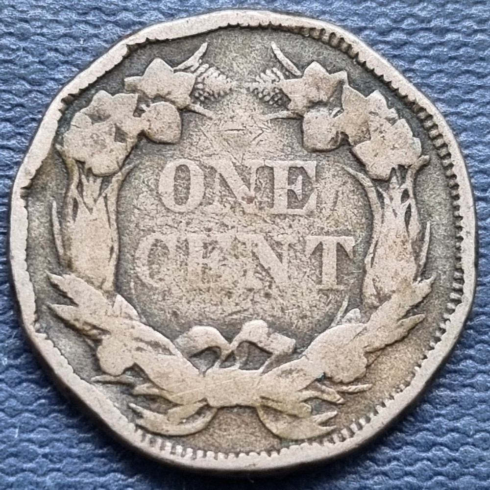 1857 Flying Eagle Cent 1c Circulated #97051