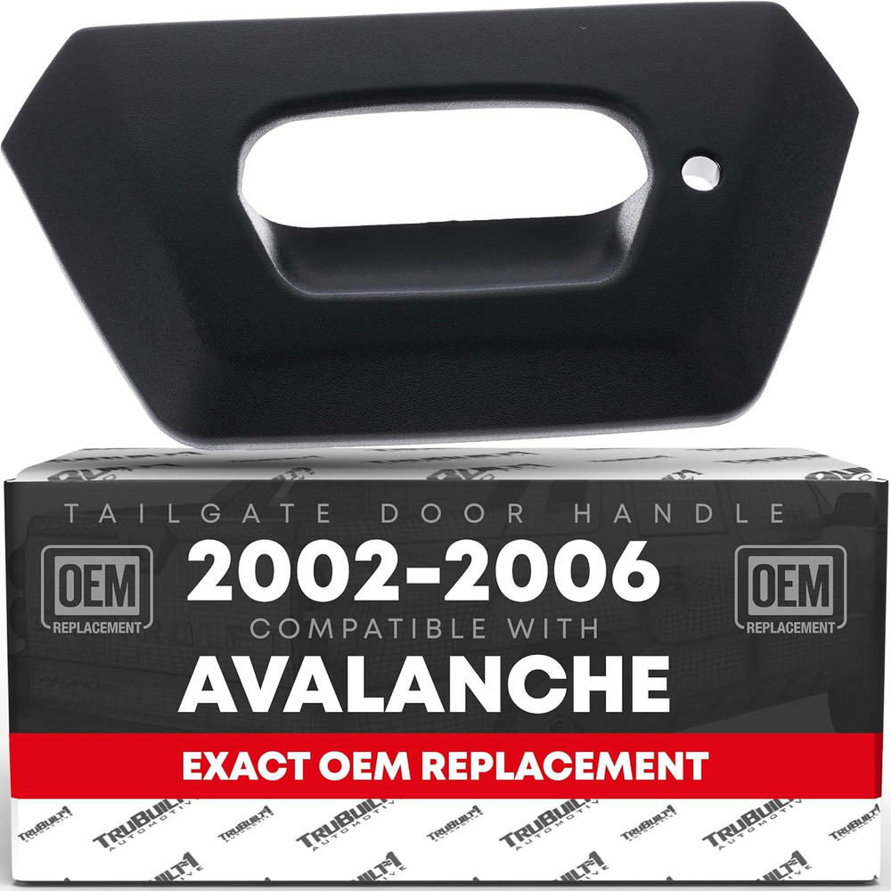Tailgate Handle Bezel Replacement - Compatible with 2002-2006 Chevrolet Avalanch
