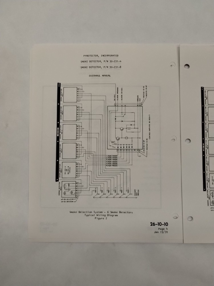 Pyrotector Incorporated Smoke Detector Overhaul Manual-Original
