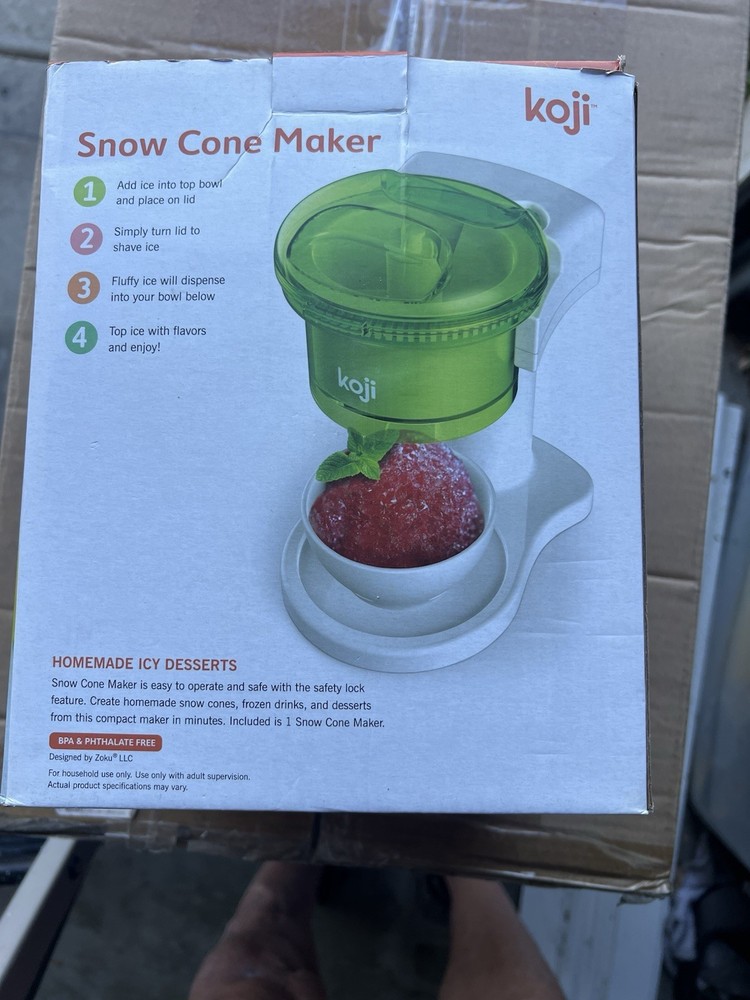 Koji Snowcone Maker