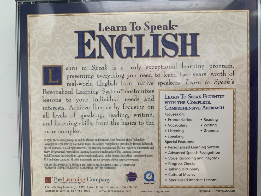 Learn To Speak English version 8.0 is educational software for learning English