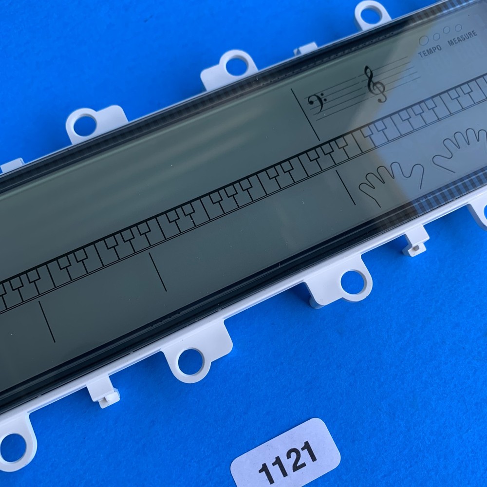 CASIO WK-200 Keyboard Used OEM Part: Front Display Digital Screen Circuit Board