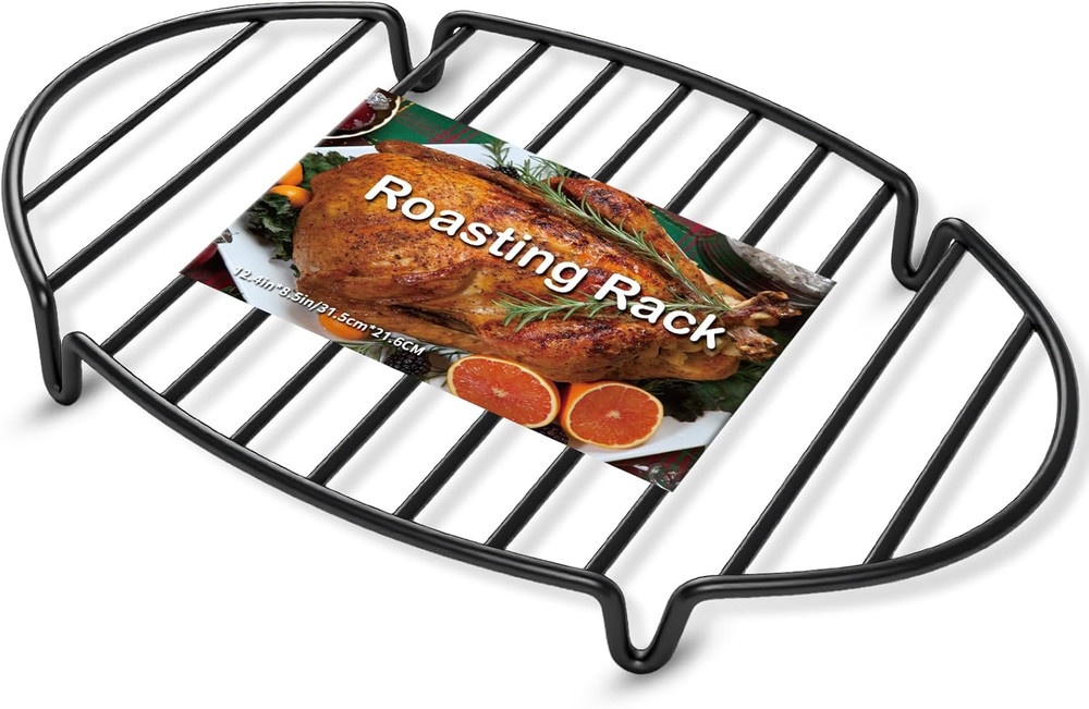 Roasting Rack for Roasting Pan, Heavy Duty Oven Rack Insert for Turkey Roasting