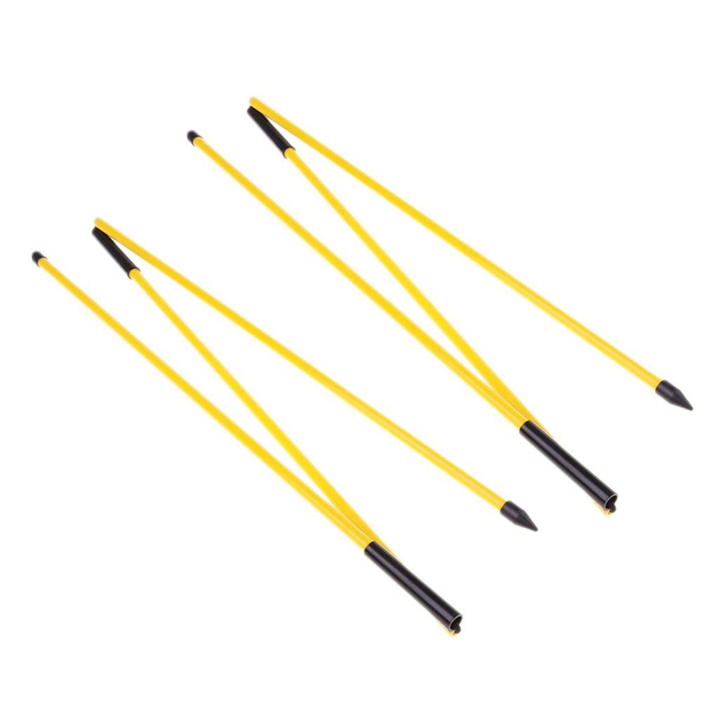 2 Pack 48 Inch Golf Alignment Sticks Swing Training Aid Equipment Practice Rods