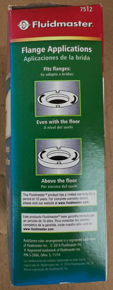 Fluidmaster Reinforced Wax Ring Kit