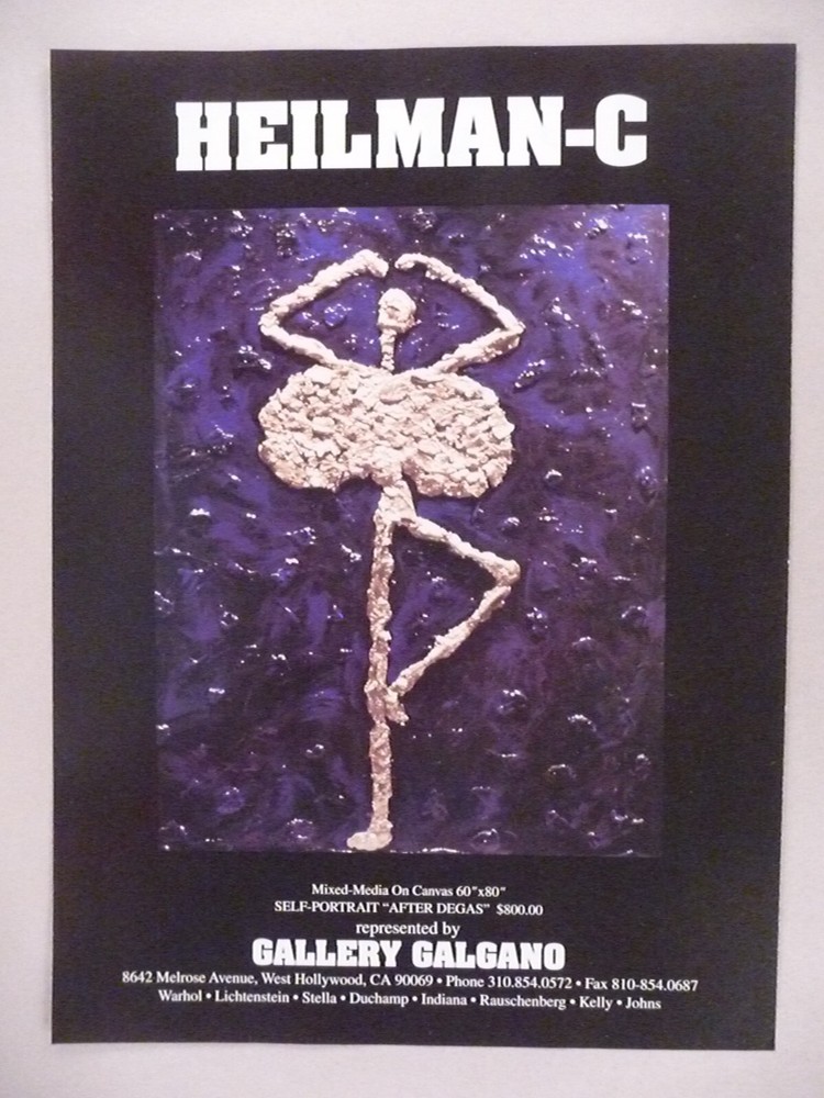 Heilman-C MAGAZINE AD - 1996