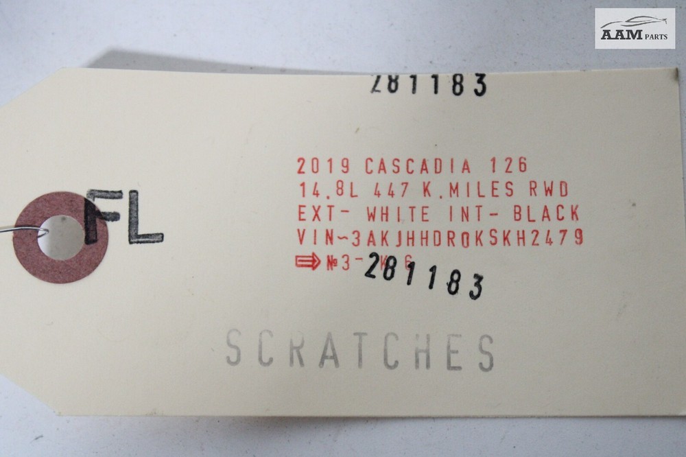 18-2024 FREIGHTLINER CASCADIA FRONT LEFT DASH DEFROST VENT GRILLE PANEL OEM