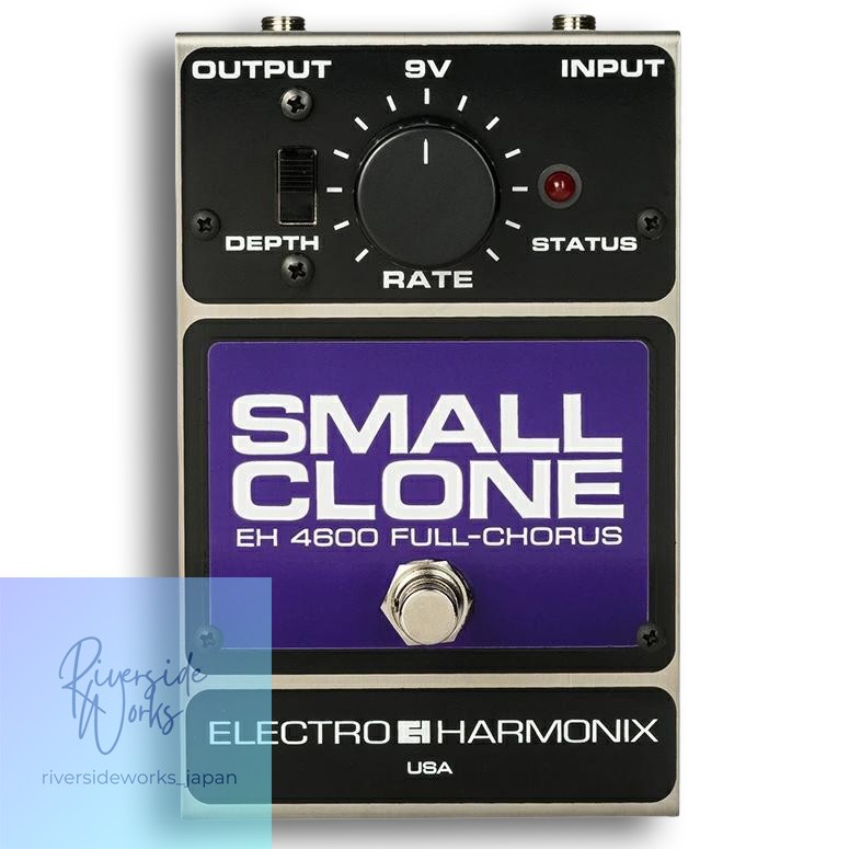 electro-harmonix Small Clone Analog Chorus Pedal Effects Unit
