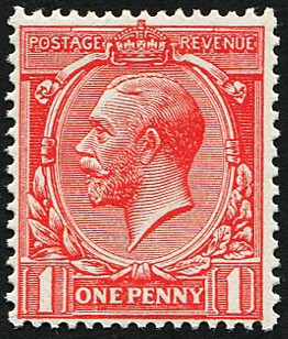 1d SG 357(3) 'Scarlet' U/M, pristine fresh. (Ideal reference copy as certifie...