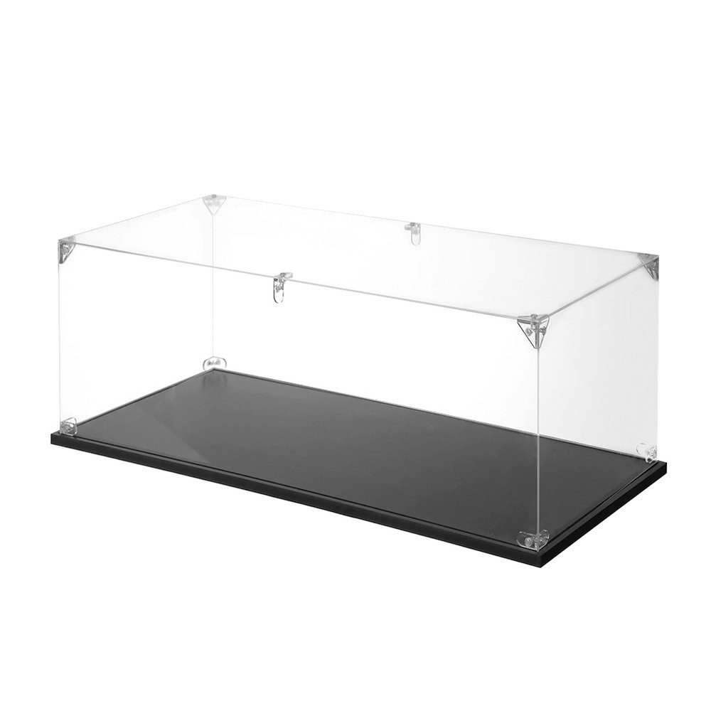 Display Case Clear Acrylic Dustproof Box for 1:14 Scale Collectibles Model