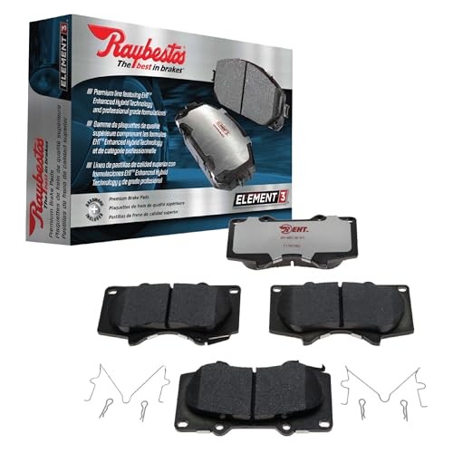 Premium Element3 EHT Replacement Front Brake Pad Set for One Size EHT1828H