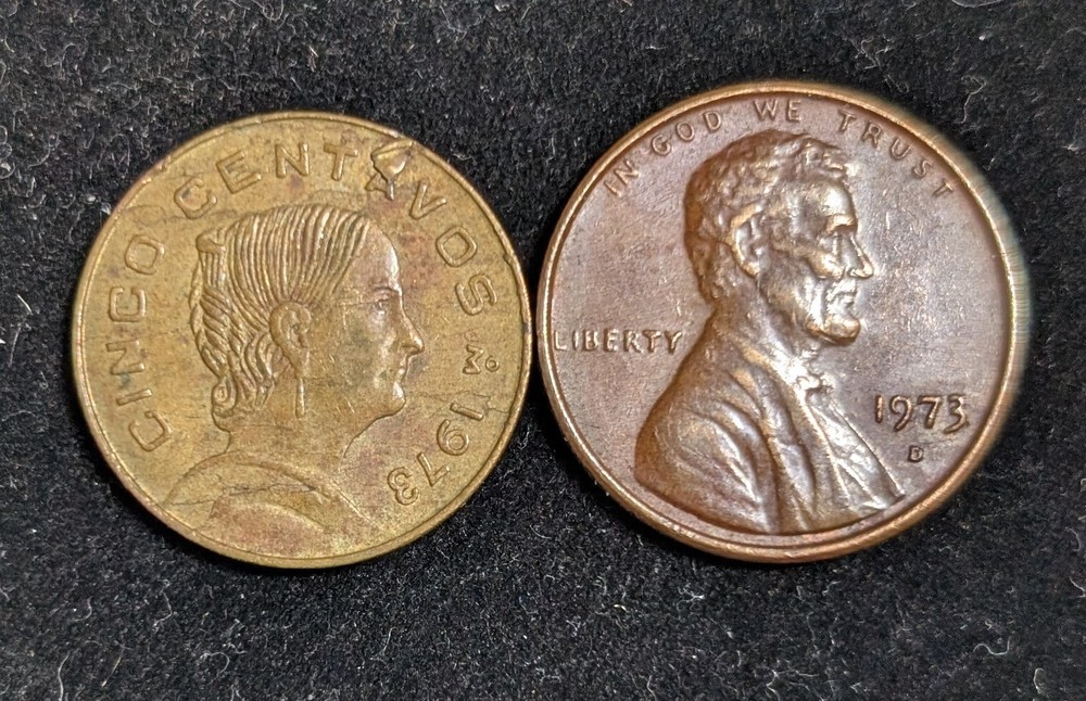 1973 Mexico 5 Centavos Circulated KM# 426