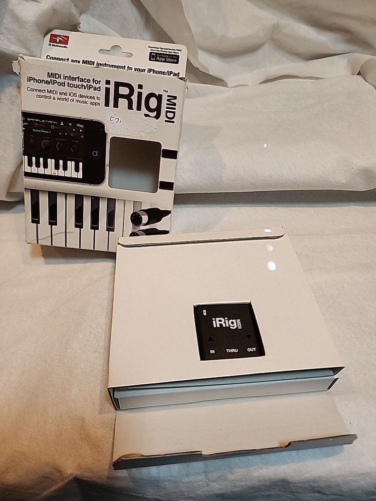 iRig MIDI Interface for iPhone iPod touch iPad Pro Audio | Piano Synth Keyboard