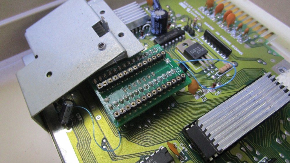 COMMODORE 64C DUAL ROM ADAPTER KIT FOR COMMODORE 64C SWITCHLESS 28 PIN