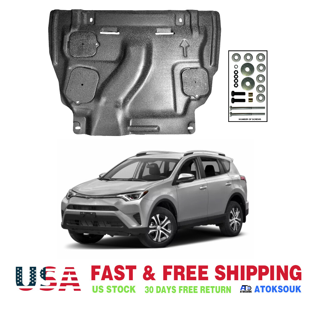 Thick Engine Splash Shield For Toyota RAV4 2013-2018 Front Engine Guard Hard