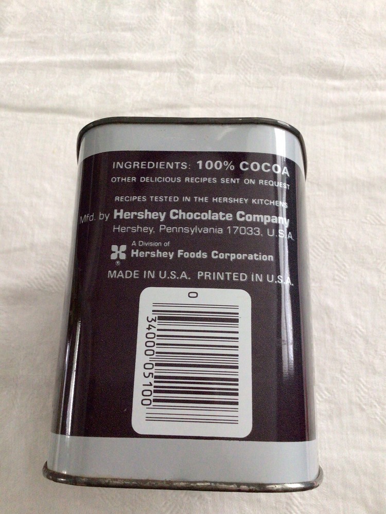 Vintage Hershey’s Cocoa 16oz. Can