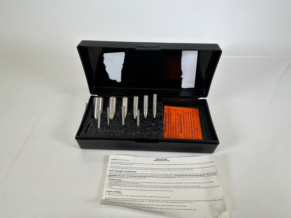 Precision Brand Punch & Die Set 40105