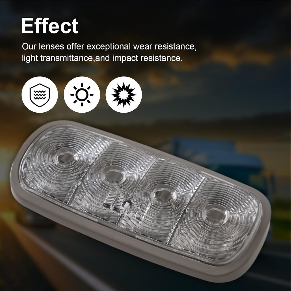 Transparent LED Interior Working Light for International Trucks | Easy Install