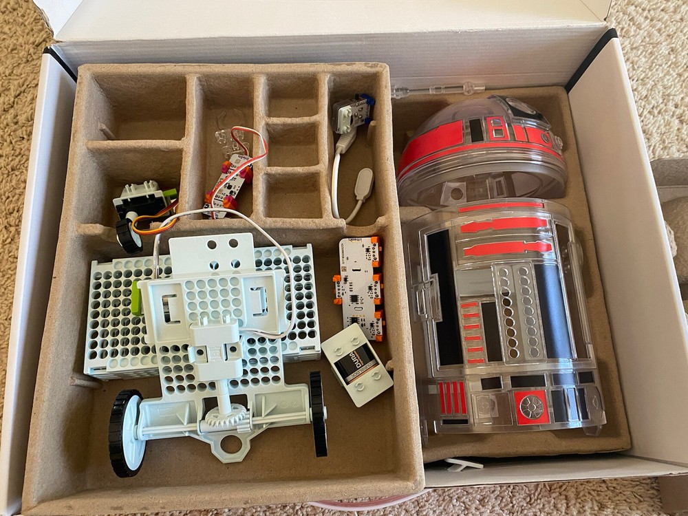 Star Wars Little Bits Droid Inventor Kit R2-D2 Build Robot Construction Tech Toy