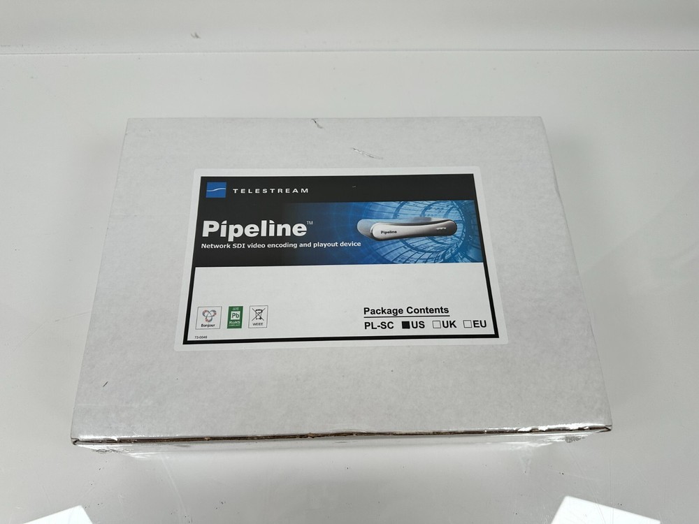 (NEW) TELESTREAM PIPELINE Network SDI Video Encoding Playout Device PL-SC
