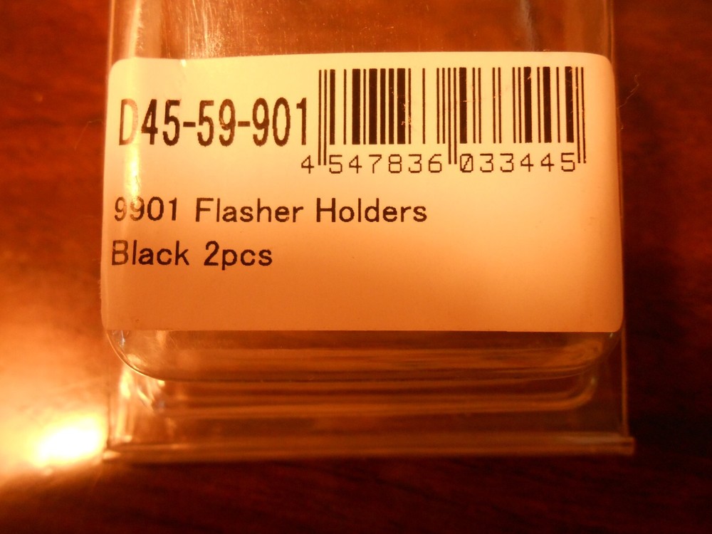 DRC 9901 Flasher Holders/Black/2 pcs/D45-59-901