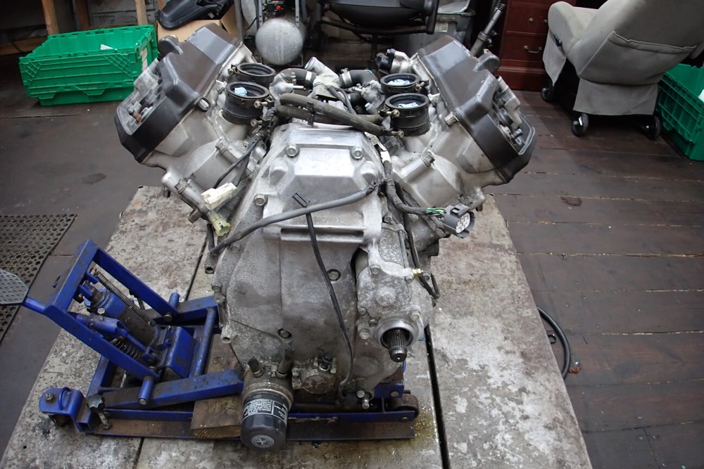 2003 HONDA ST1300A ENGINE 200PSI COMPRESSION 29759 MILES RUNNING VIDEO