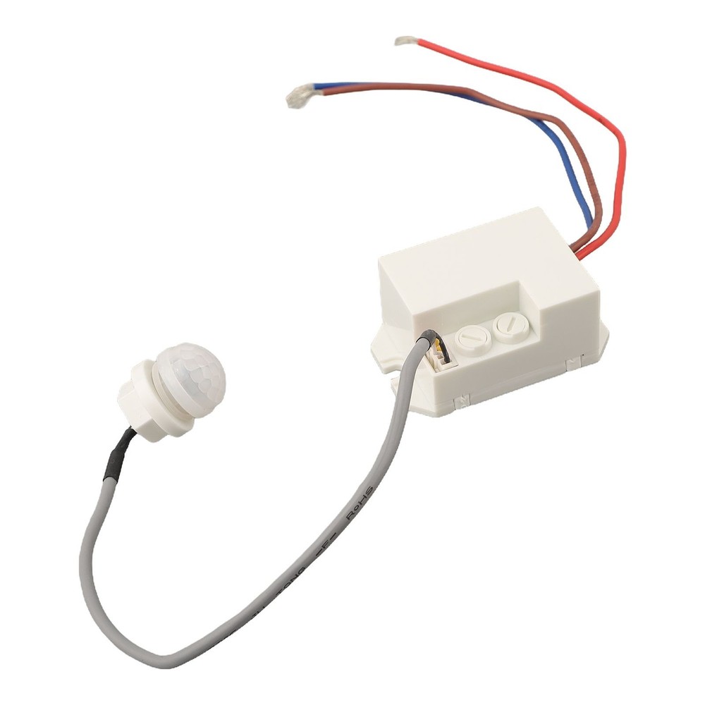 Reliable Electric Relay Body Motion Sensor for Lamp Control Easy Installation
