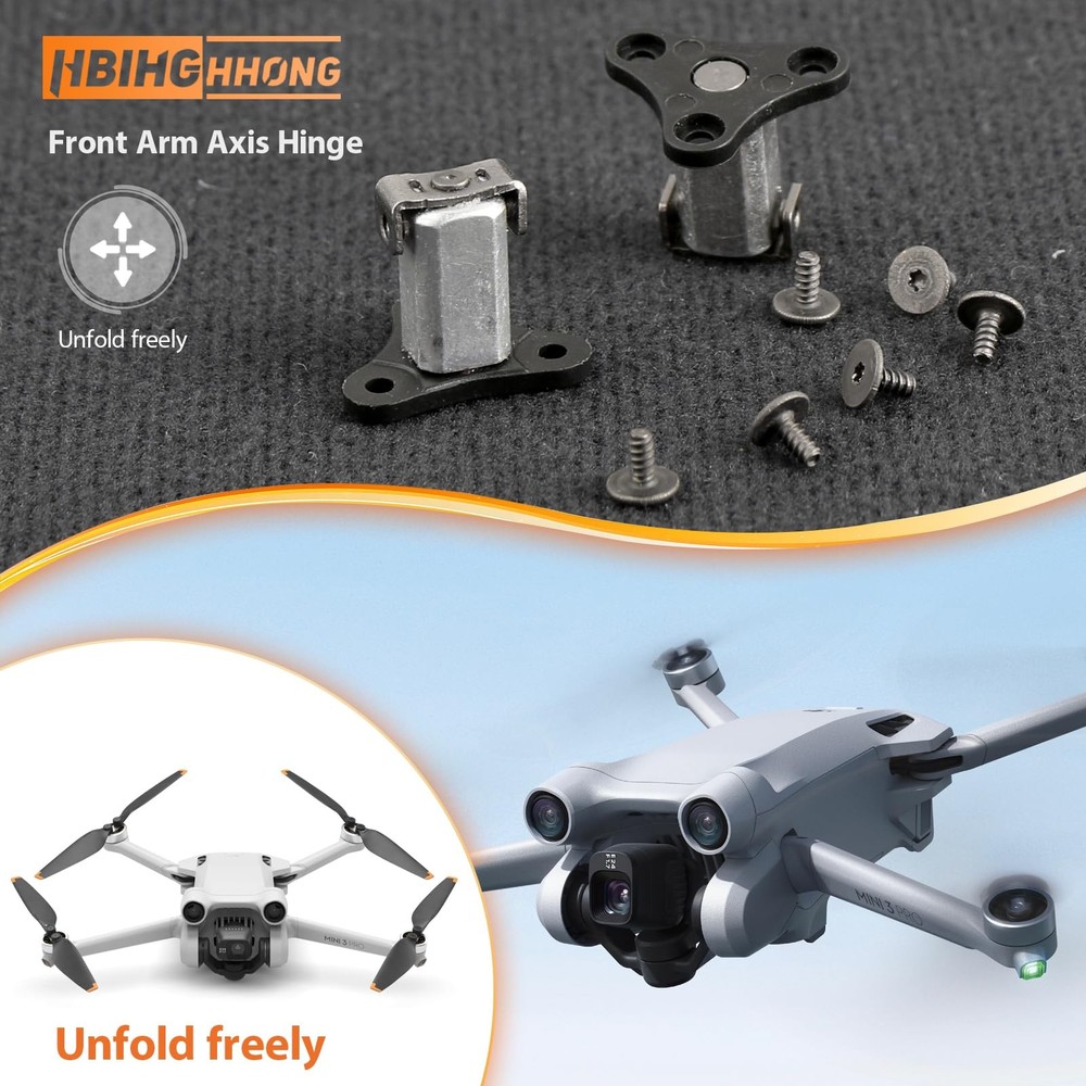 2Pcs Front Arm Axis Replacement for DJI Mini 3/Mini 3 Pro Shaft...