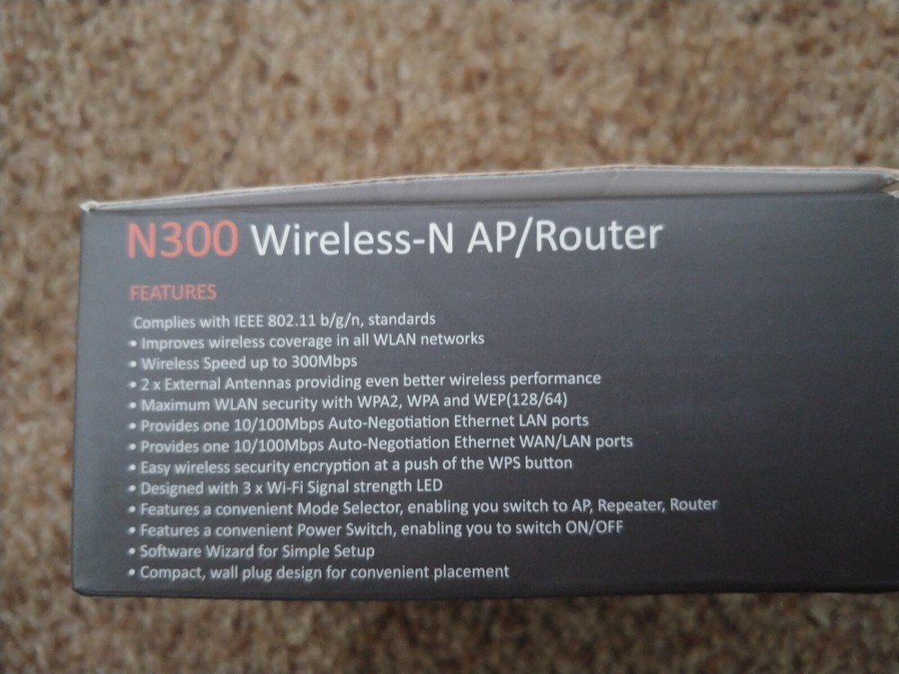 OptiCover N300 Wireless -N AP/Router