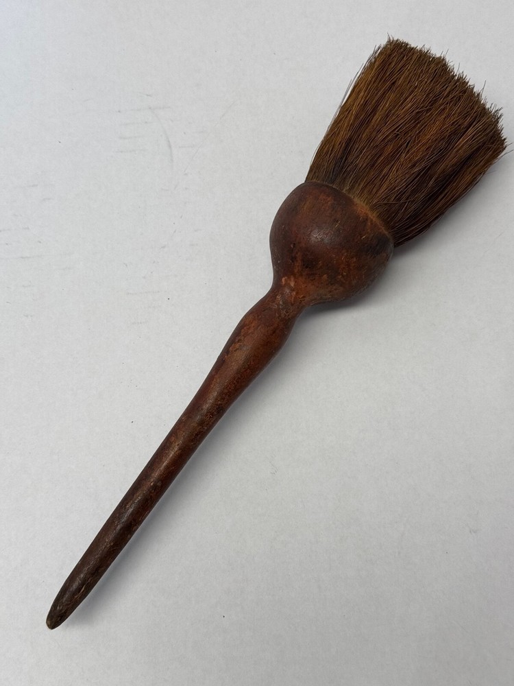 Large Antique Round Paint Brush 12 ½"