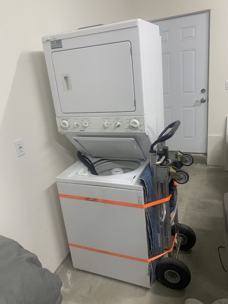 sears Kenmore washer dryer space saver combo