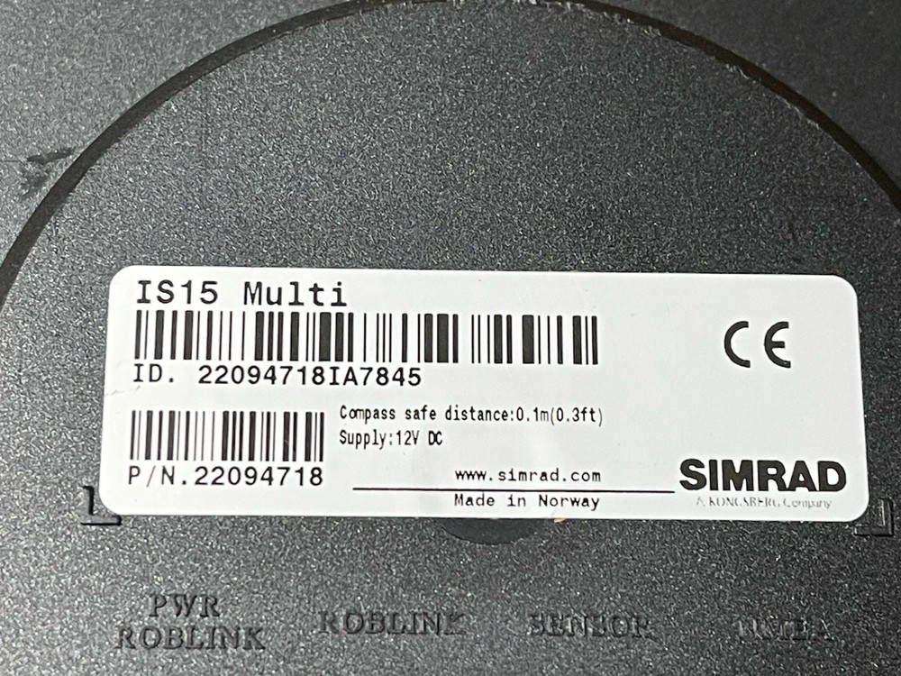Simrad IS15 Multi Display Instrument