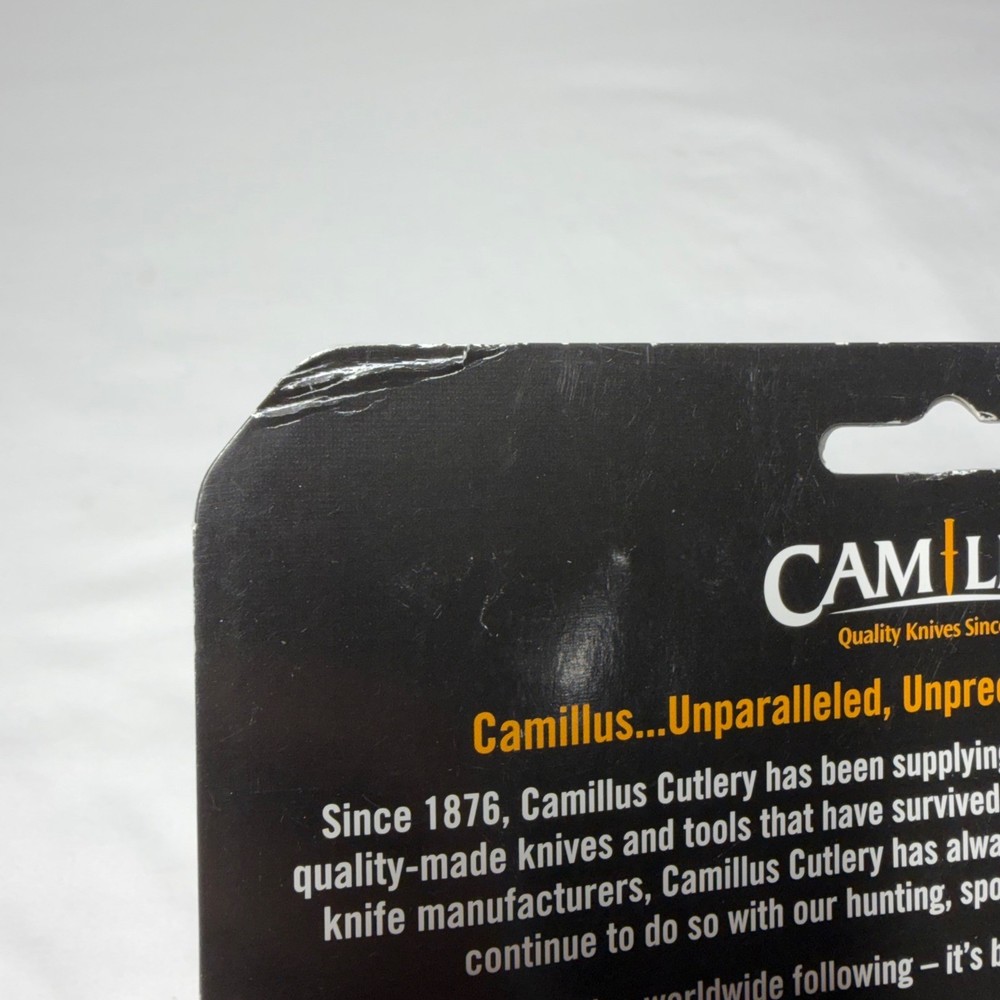 Camillus 4PC Camp Pack Kit Stainless Steel 5oz Flask Folding Cup Multi-Tool