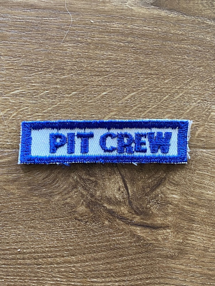 Vintage Pit Crew Patch