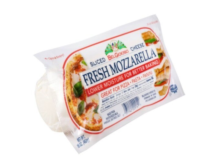 BelGioioso Fresh Mozzarella Sliced Cheese, 16 oz