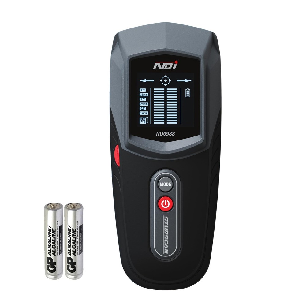 NDI ND0988 Stud Detector Precise Wall Scanner for Wood Detection with Multiple