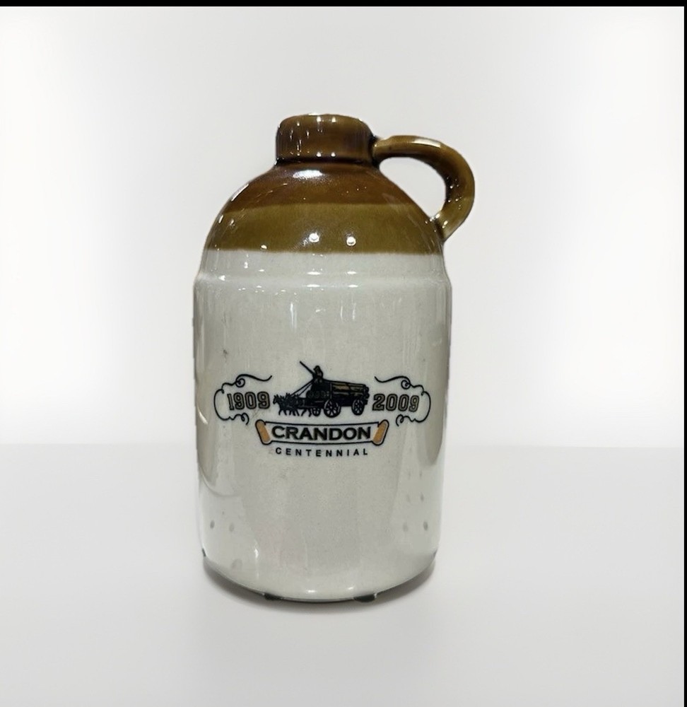 Crandon Centennial Commemorative Stoneware Jug