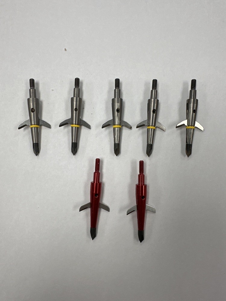 7 PC MISC. Rage Broadhead ARROW HEADS