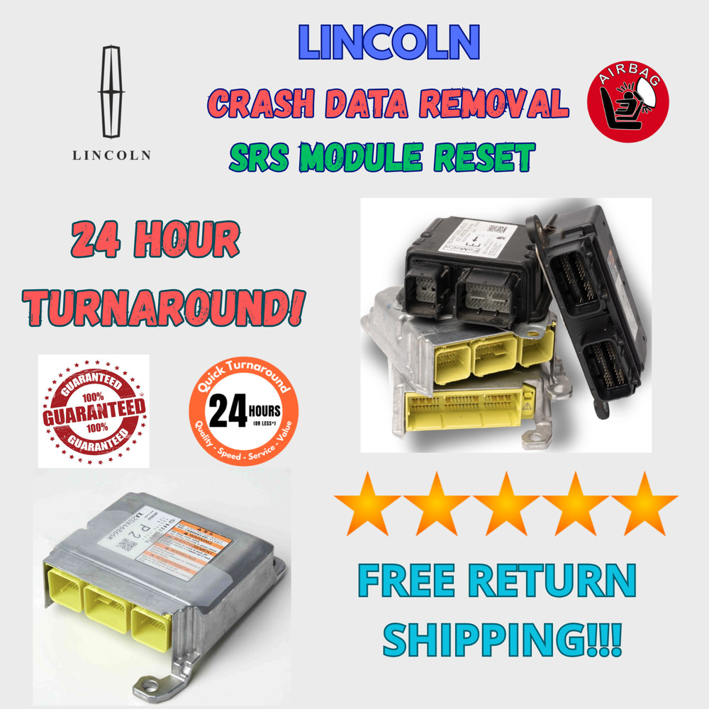 LINCOLN CRASH DATA RESET – SRS MODULE REPROGRAM SERVICE