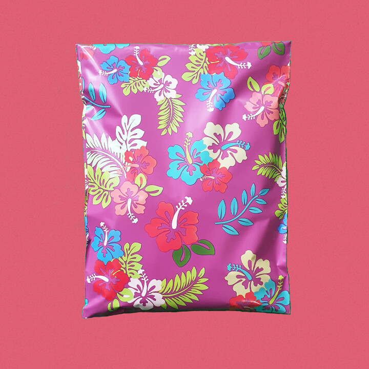 Polymailer mixed variety pack poly mailers 10x13 6 designs, 30 count