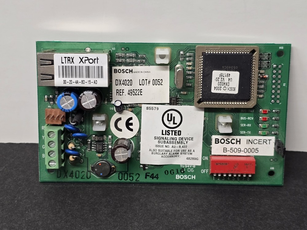 Bosch OEM DX4020 Conettix Ethernet Network Interface Module-Used-Ship Next Day!