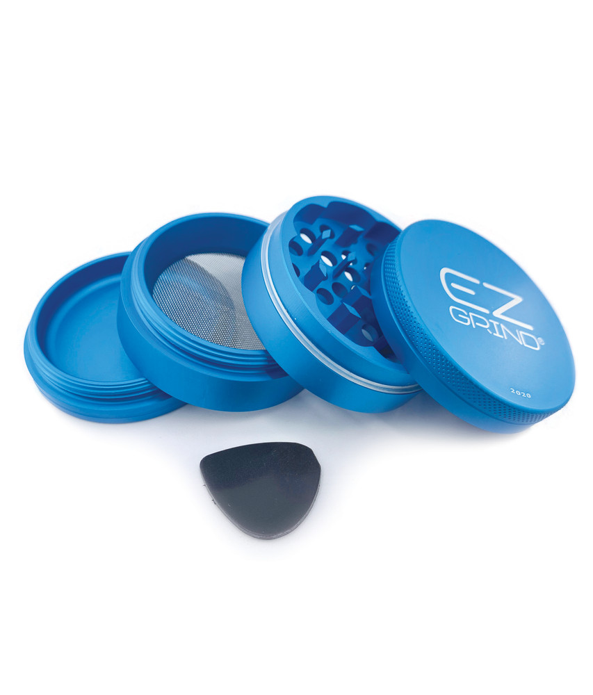 EZ Grind Herb Grinder Light Blue 3"