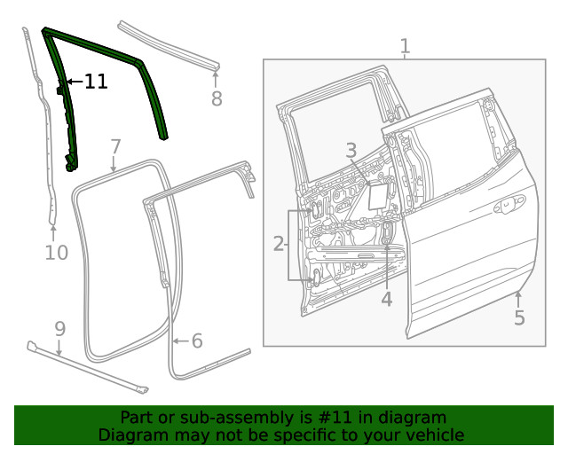 Genuine GM Run Channel 85647982