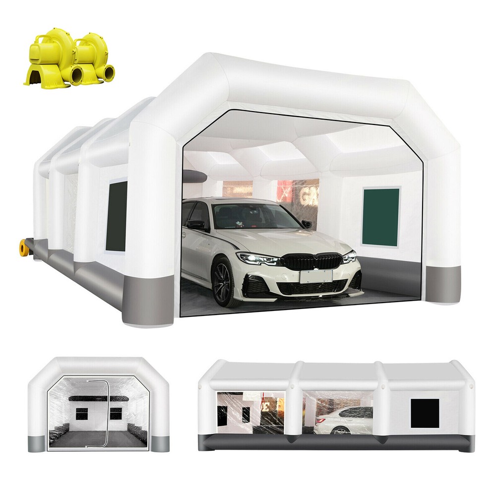 26x15x10Ft Inflatable Paint Booth Portable Auto Spray Booth with Filter System